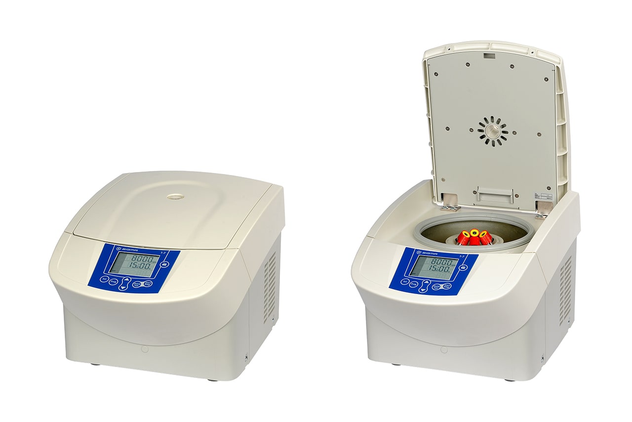 Unrefrigerated benchtop centrifuge Sigma 1‑7 Compact benchtop