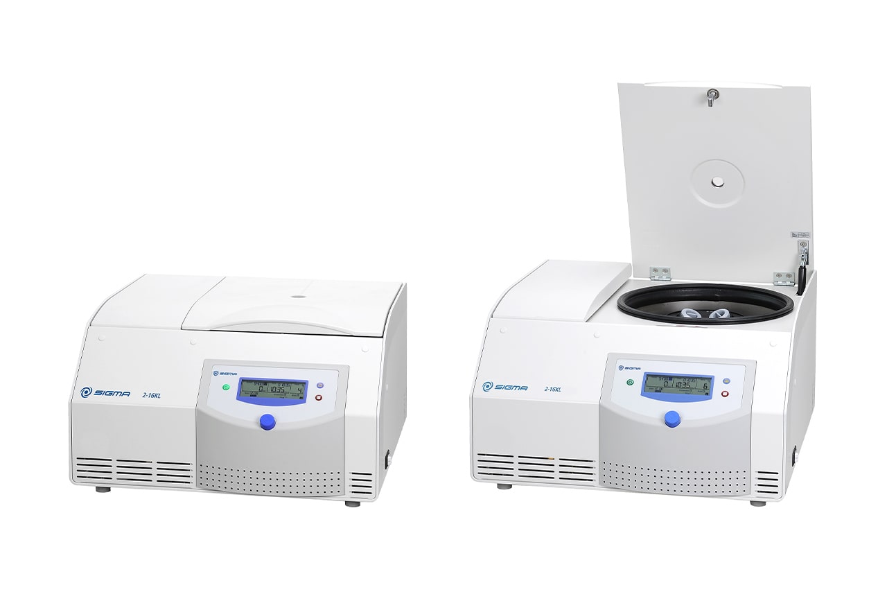 Refrigerated benchtop centrifuge | Sigma 2‑16KL | All