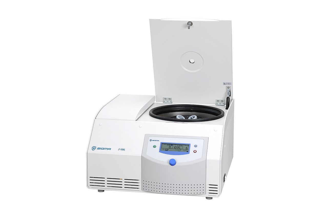 Refrigerated benchtop centrifuge Sigma 2‑16KL Allpurpose