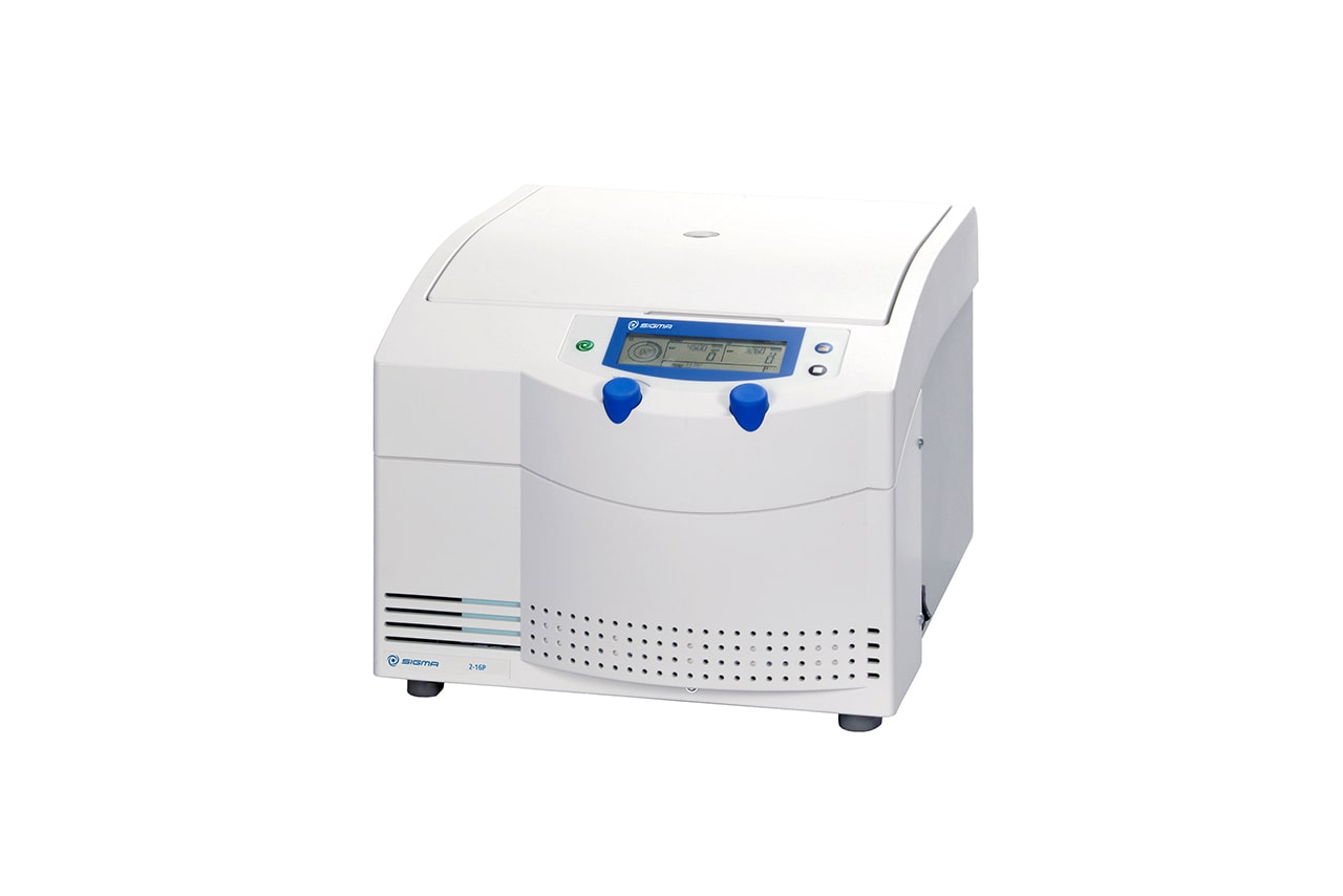 Unrefrigerated benchtop centrifuge, Sigma 2‑16P