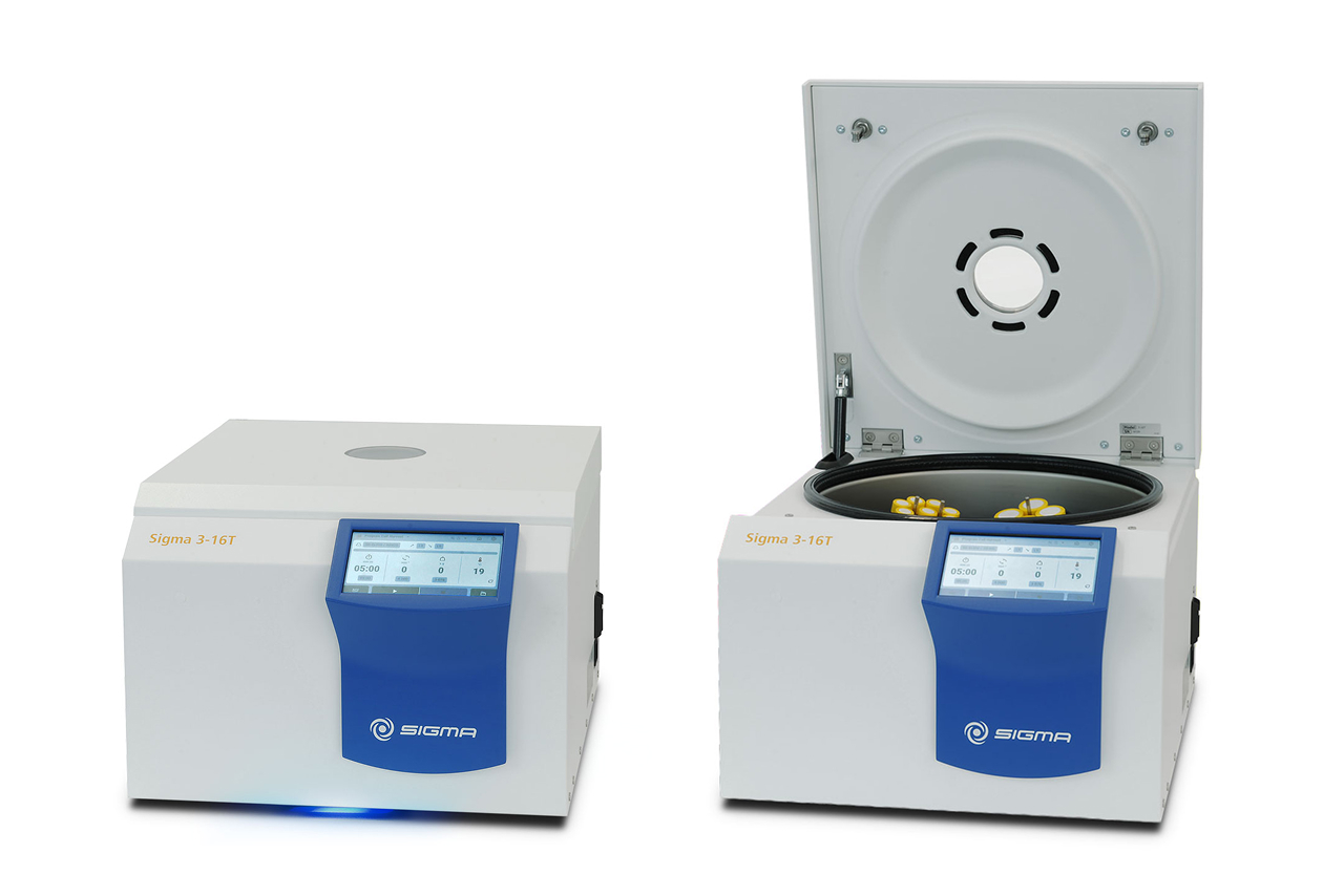 Unrefrigerated benchtop centrifuge | Sigma 3‑16T | All-purpose