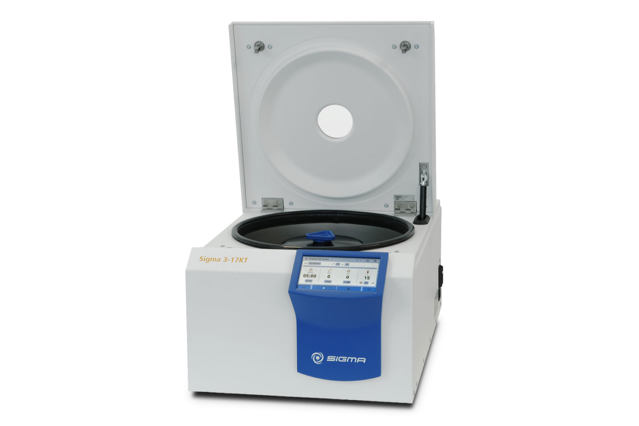 Unrefrigerated benchtop centrifuge | Sigma 3‑17KT | All-purpose