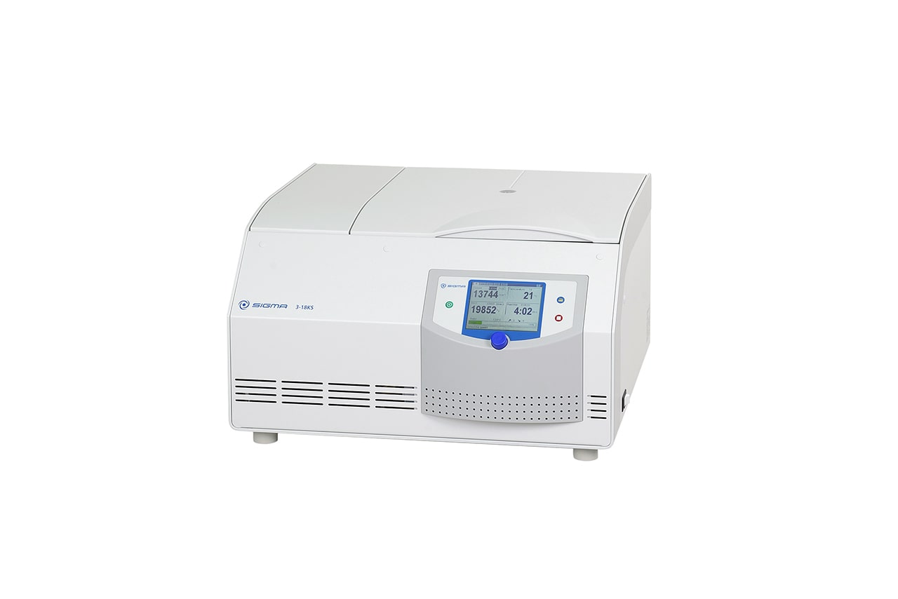 Refrigerated and heated benchtop centrifuge | Sigma 3‑18KHS