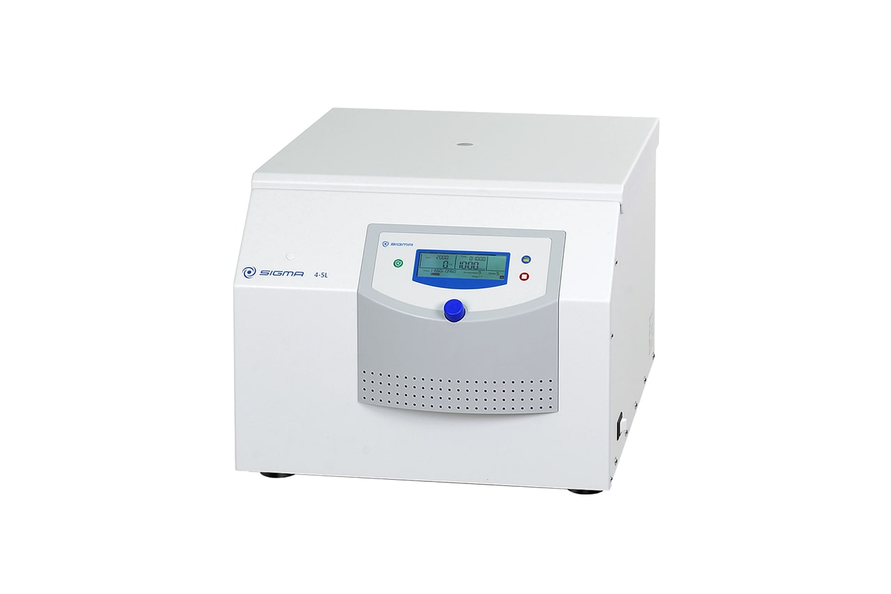 Unrefrigerated benchtop centrifuge Sigma 4‑5L High speed centrifuge